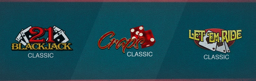 Classic Casino Games Overview - Ignition Casino